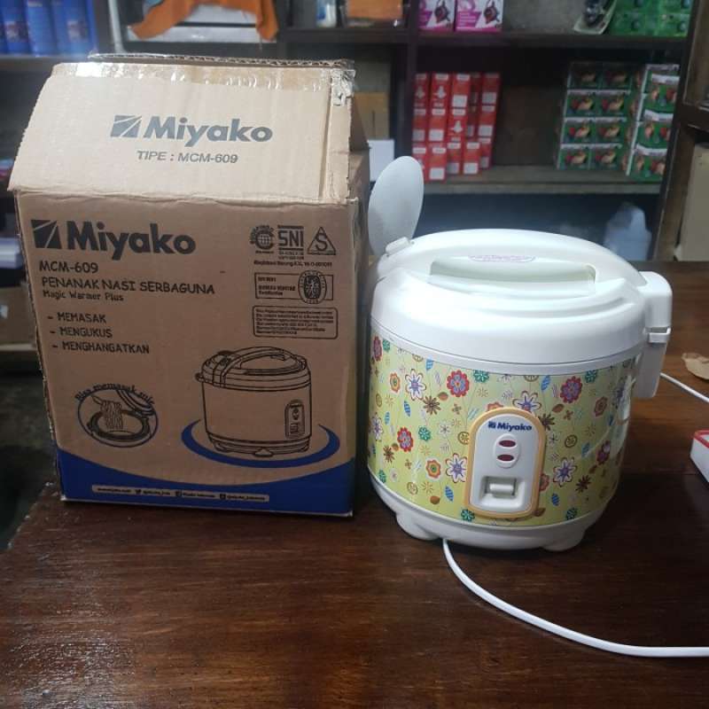 Jual Miyako rice cooker MCM 609 0.6 liter di Seller elektro houseware Cengkareng Timur, Kota