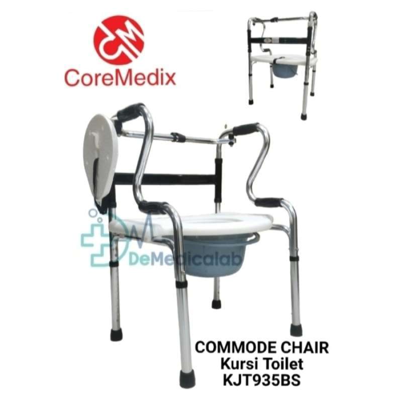 Promo Commode Chair Multifungsi 5in1 Bisa Kursi Mandi Walker Toilet
