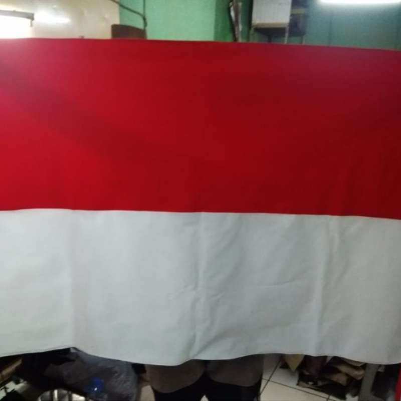 Jual Free Ongkir Bendera Pusaka Merah Putih Bahan Bludru / Bendera