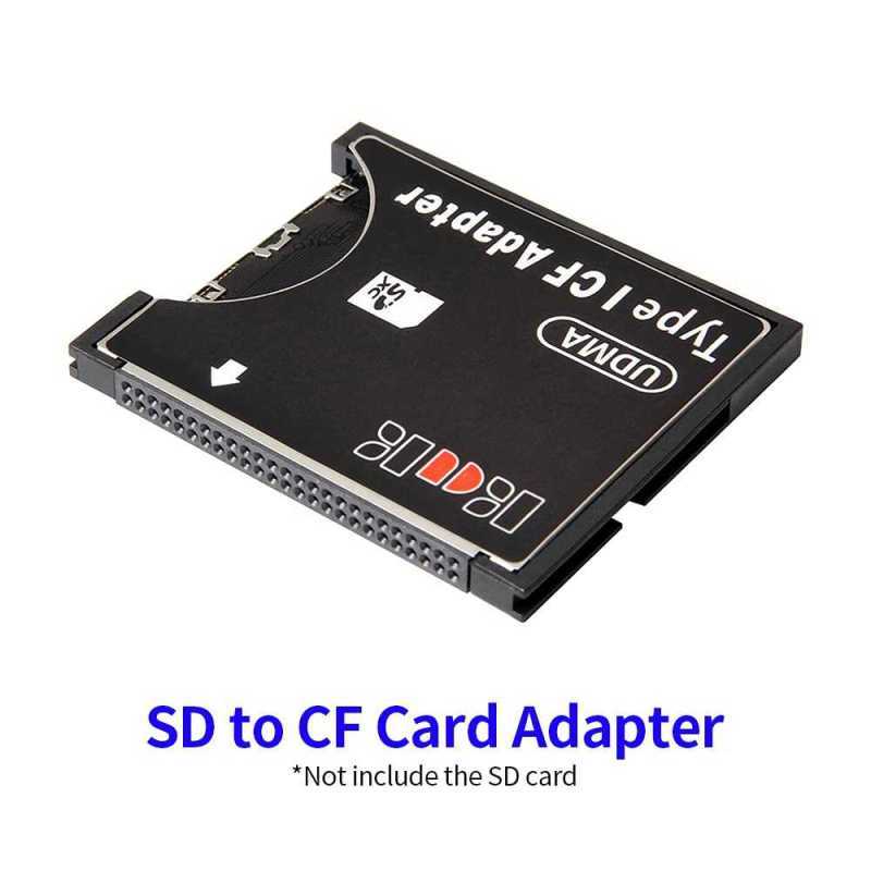Compact Flash Adaptor Jual GLO - SDHC to Compact Flash CF Type I Card Reader Adaptor - WL-695 ...