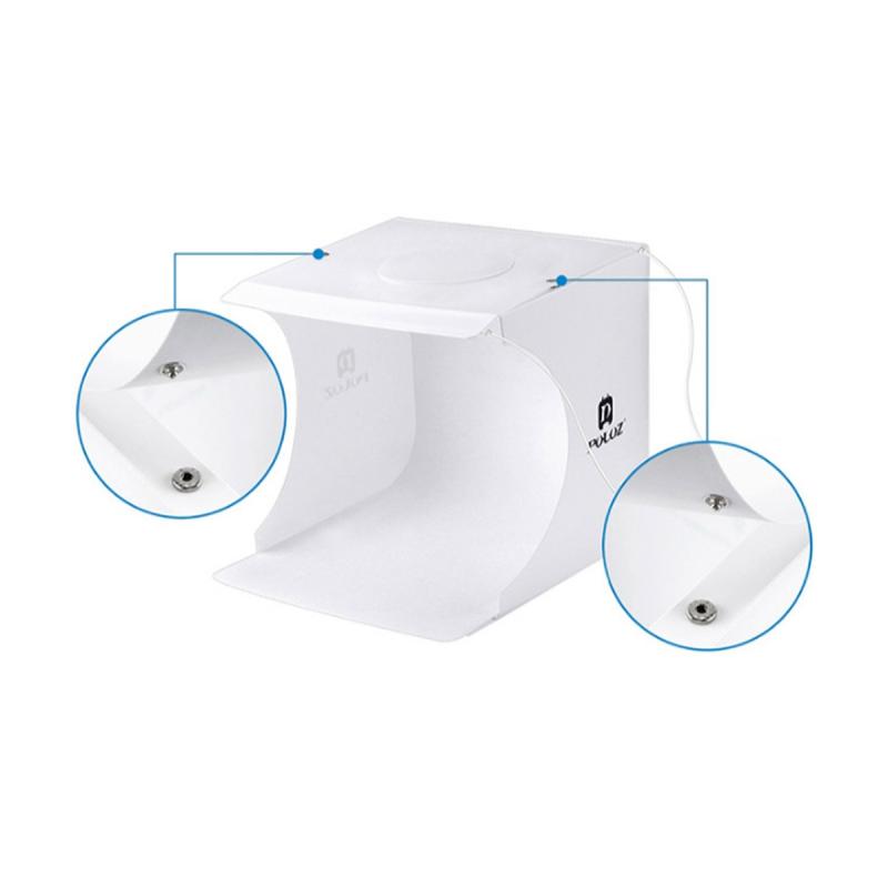 Jual PULUZ Mini Folding Studio Diffuse Soft Box With LED Light