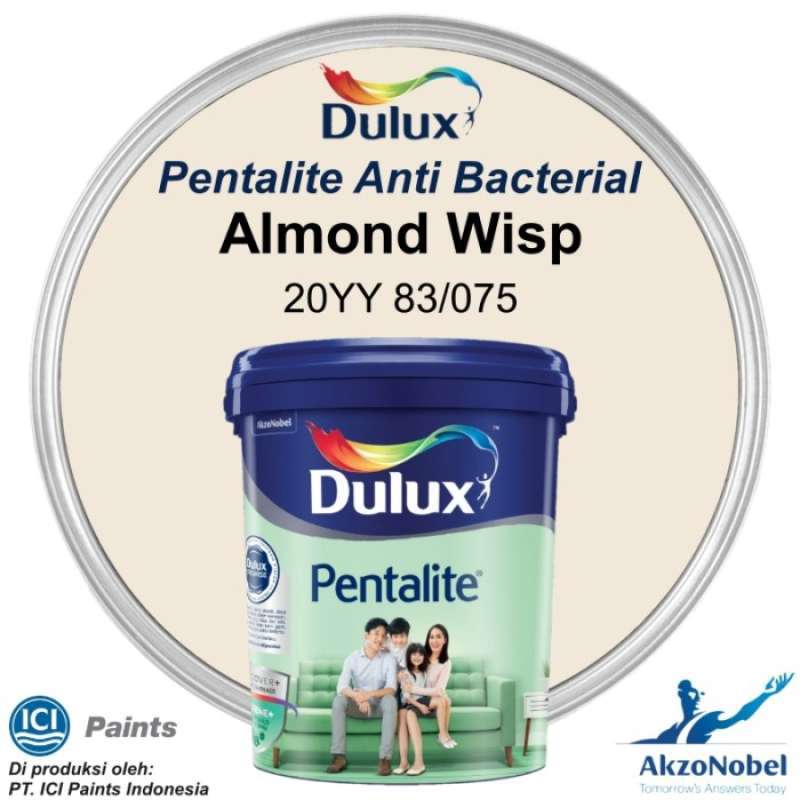 Jual CAT DULUX PENTALITE 2.5 LT ALMOND WISP 20YY 83/075 di Seller