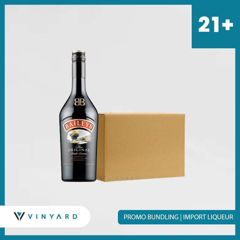 Promo PROMO Baileys Irish Liqueur 750 Ml ( 12 Botol ) 1 Karton Diskon