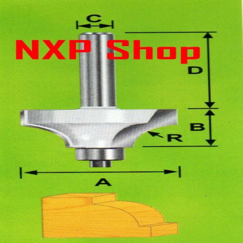 Promo Mata Profil Kayu Router Bit Beading Bits 302061 32Mm R10 Diskon