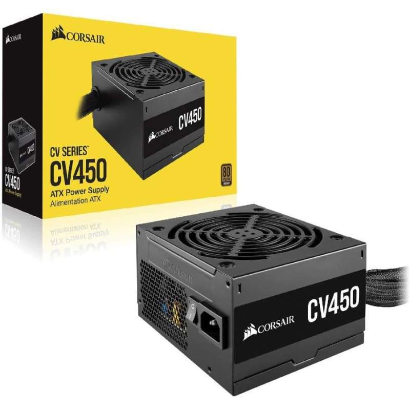 Jual CORSAIR CV Series CV450 - 450 Watt 80+ Plus Bronze Power Supply di ...