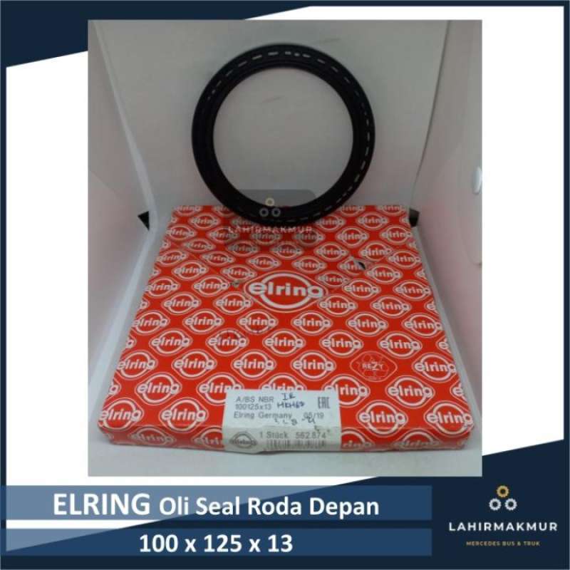 Jual Oli Seal Roda Depan 100x125x13 Elring Bis Mercy/mercedez/mercedes ...