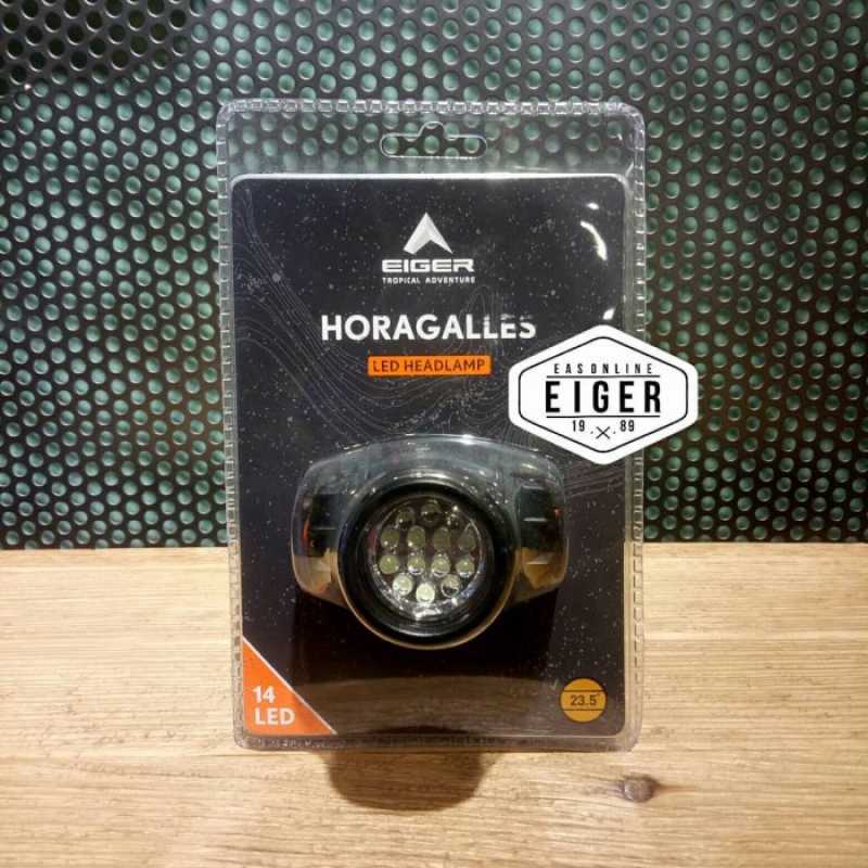 Jual HEADLAMP EIGER HORAGALLES SENTER KEPALA LED ART.4989 di Seller