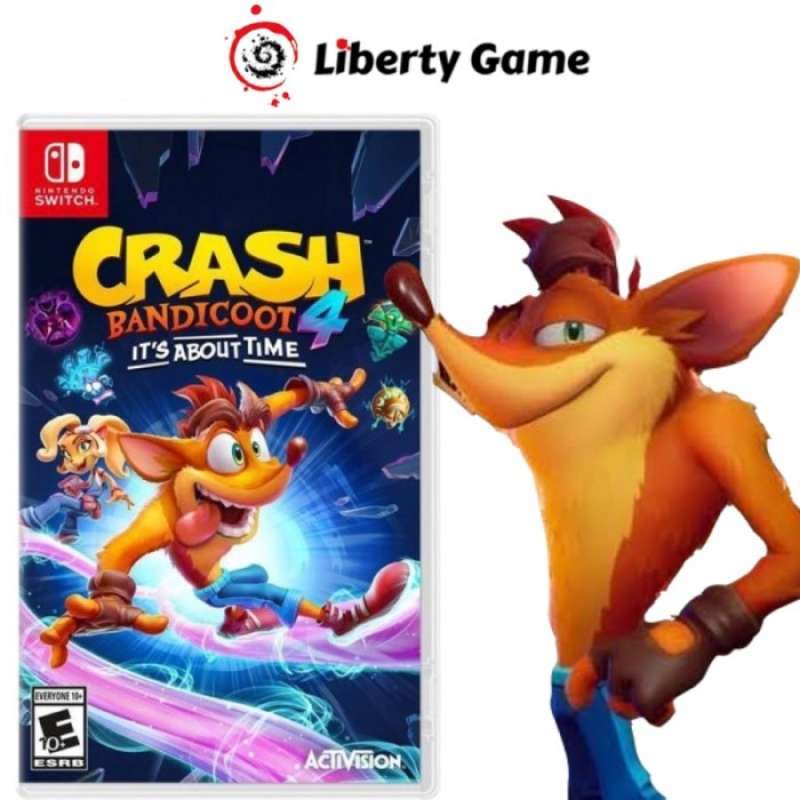 Jual Nintendo Switch Crash Bandicoot 4 It's About Time di Seller