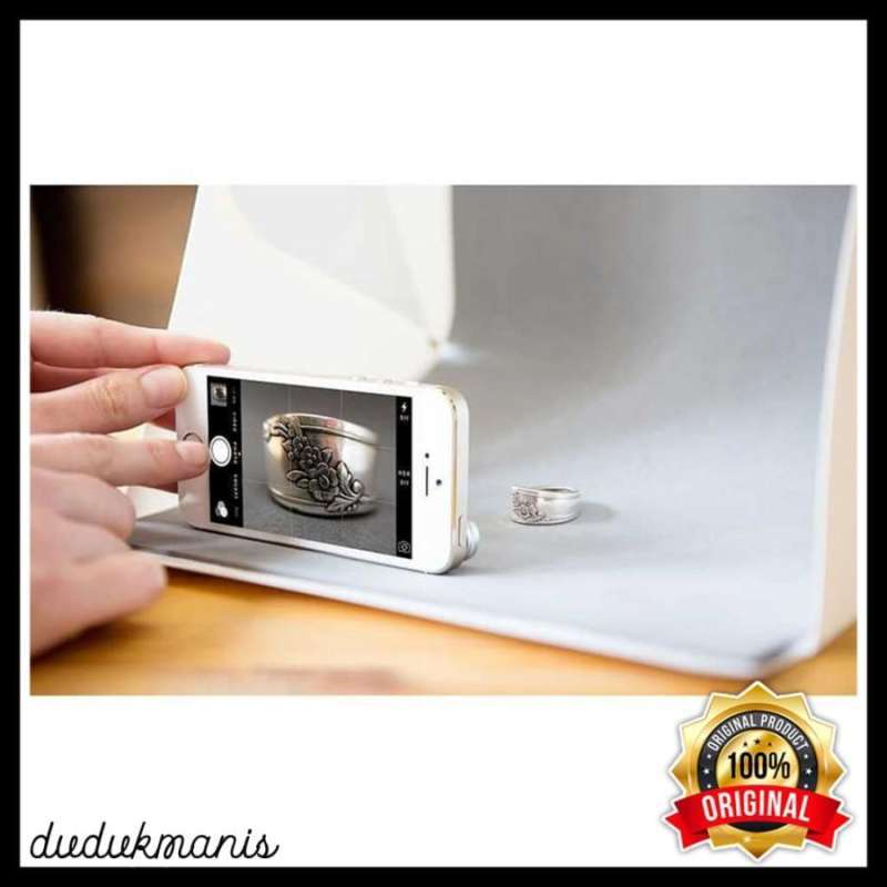 Jual Mini Photo Studio Box Folding Kotak Tempat Foto Portable Led L Fot