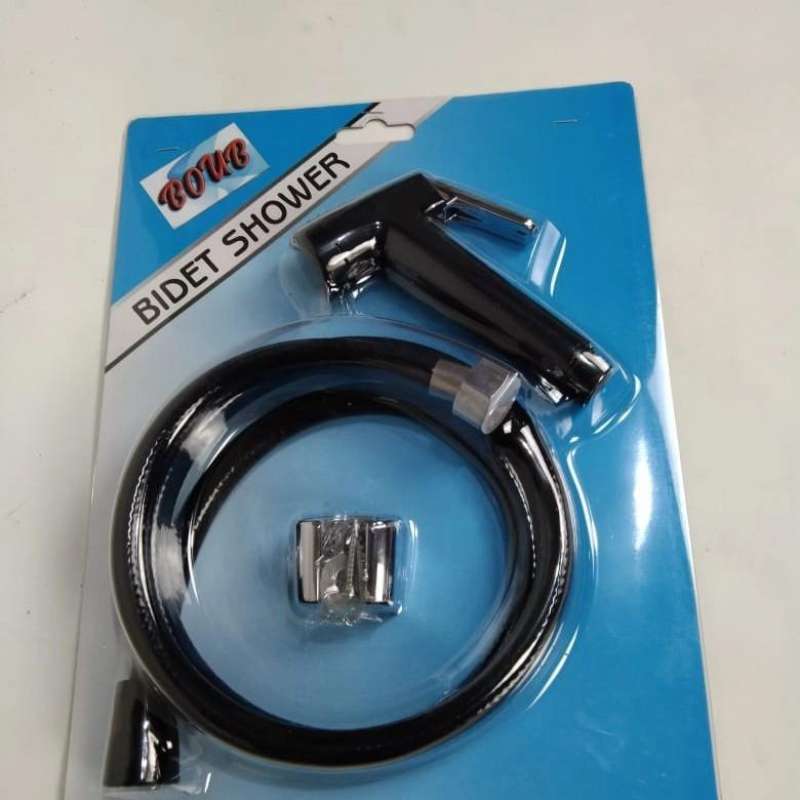 Jual Jet shower toilet black / jet bidet hitam di Seller Waroeng Sarana ...