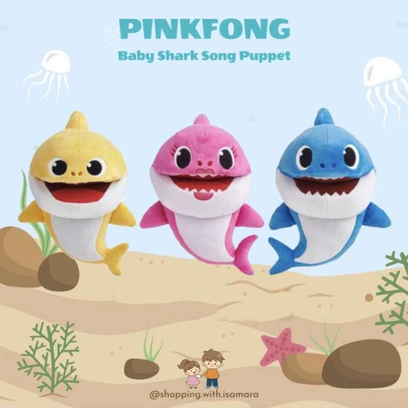 Jual Pinkfong Baby Shark Song Hand Puppet / Boneka Tangan di Seller