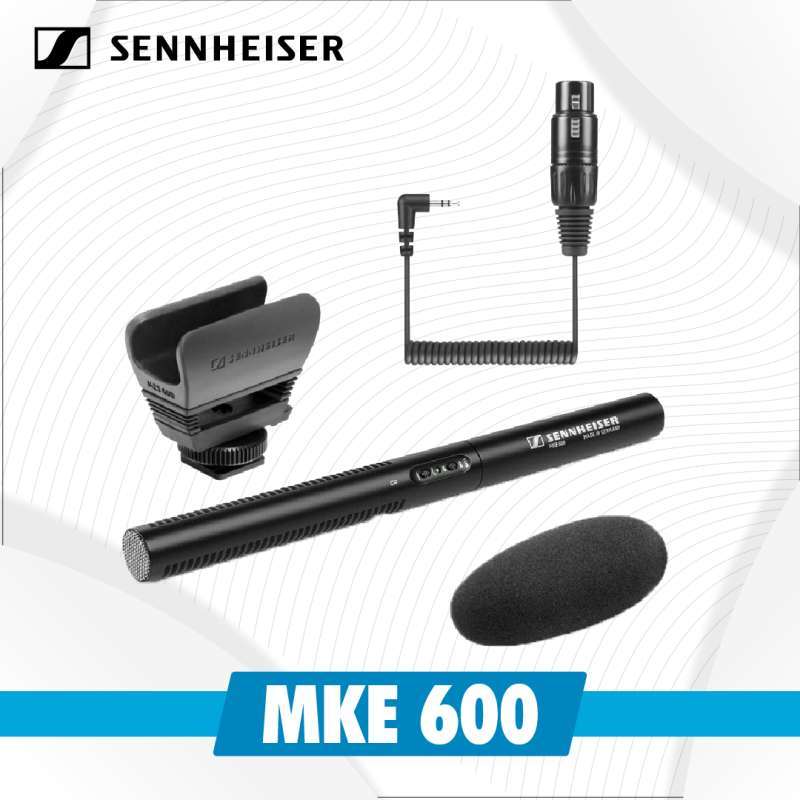 Promo Sennheiser Shotgun Mic MKE 600 Free Camera Microphone MKE 200 Diskon 23 di Seller Retaily