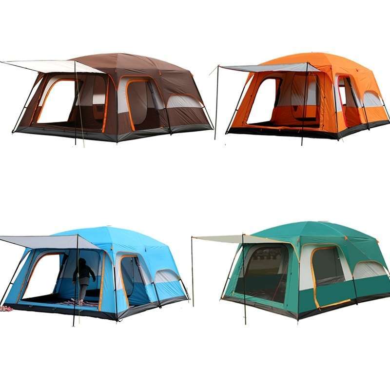 Promo Tenda Camping Keluarga 2 Ruang Kapasitas 5-8 Orang / Tenda Hiking