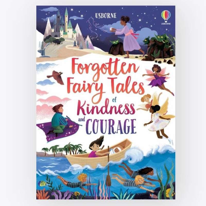 Usborne: Forgotten Fairy Tales of Unlikely Heroes - 7yrs+