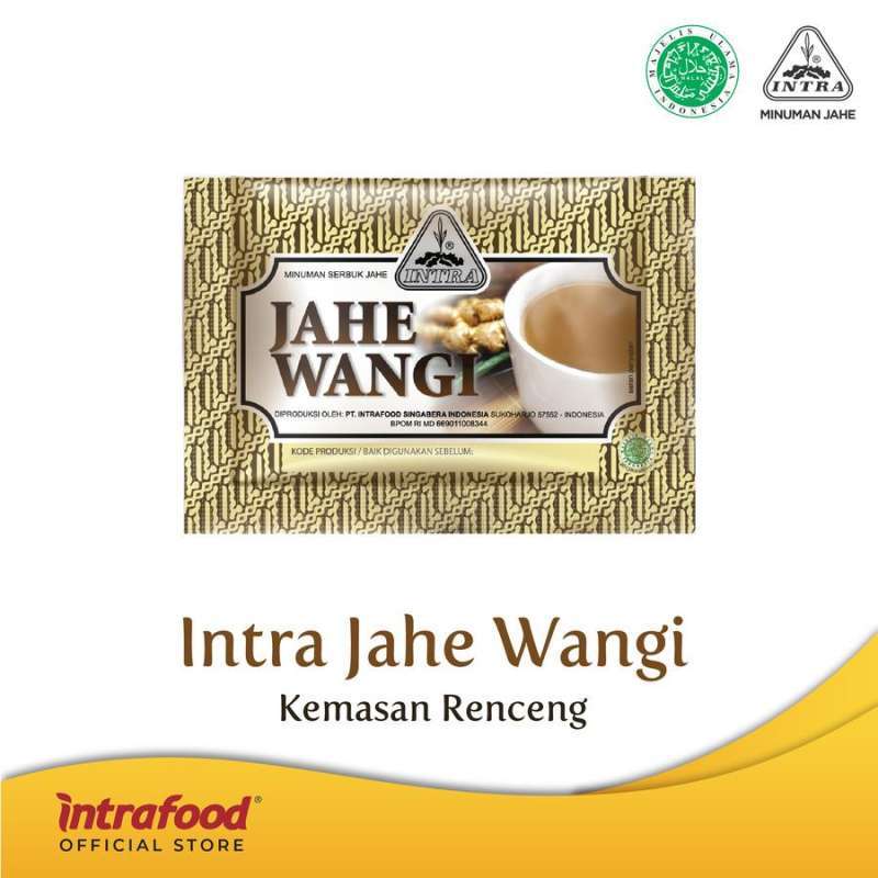 Jual Intra Jahe Wangi (renceng) Isi 10 Sachet Di Seller Intrafood ...