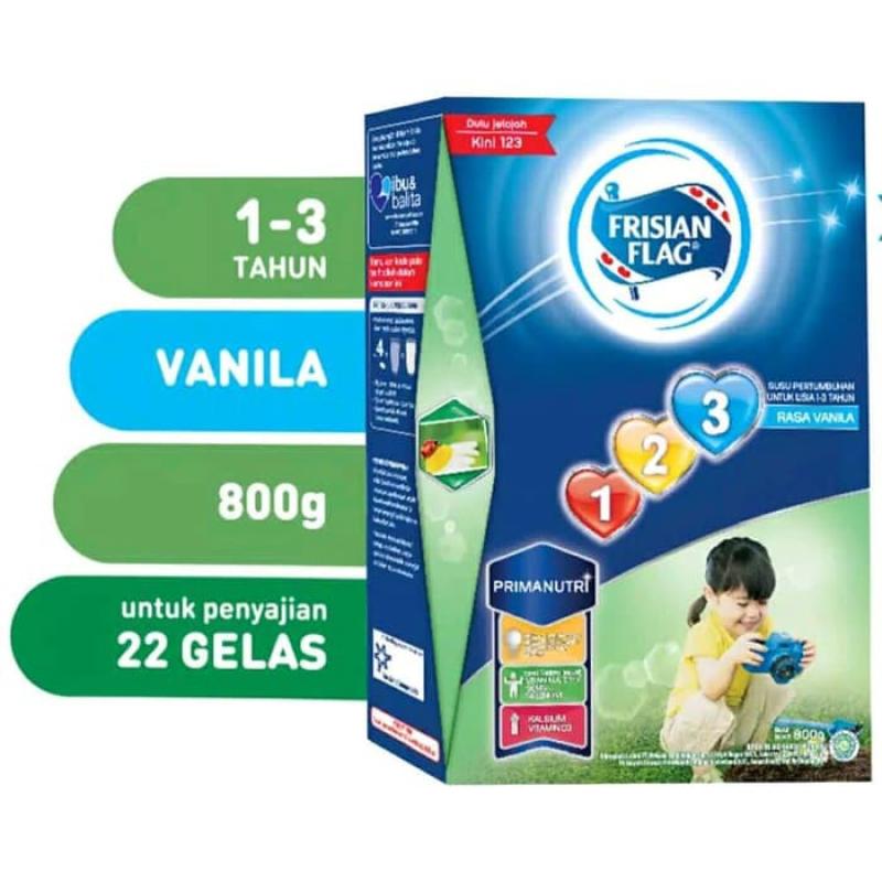 Jual Frisian Flag 123 Vanila Susu [800 g] PRIMAGROW 1+ VANILA di Seller ...