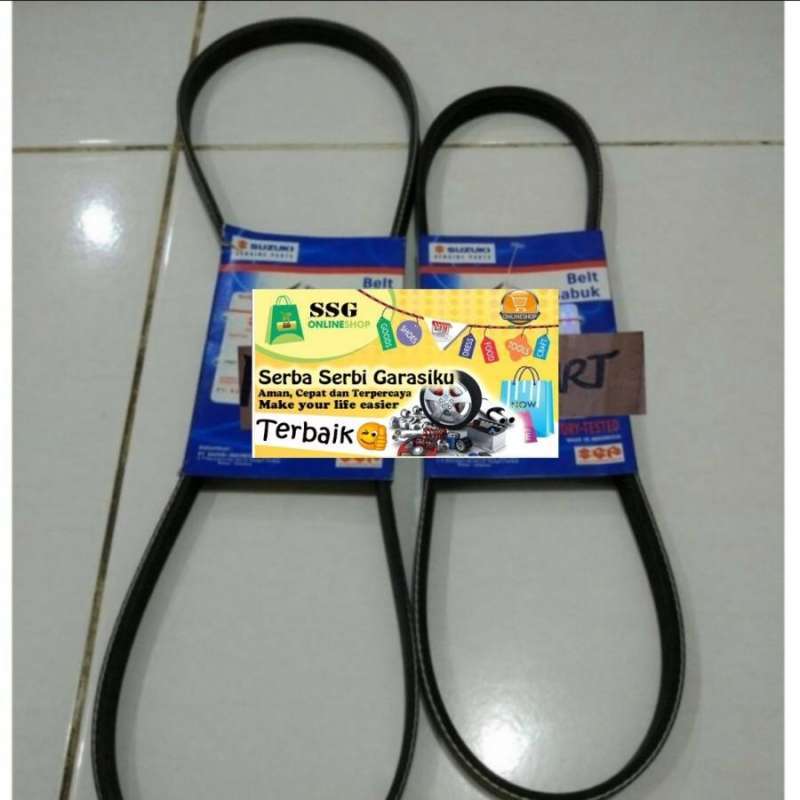 Jual Fan Belt Set Ac Alternator Suzuki All New Swift Original di Seller