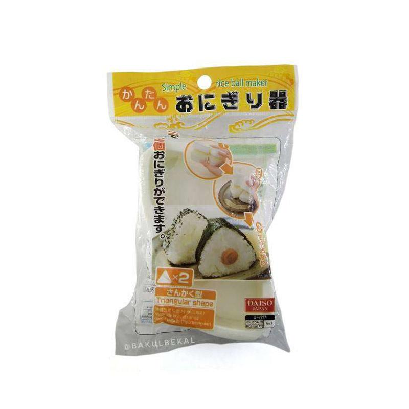 Jual Daiso Rice Ball Maker Triangular Cetakan Nasi Segitiga [Isi 2 pcs