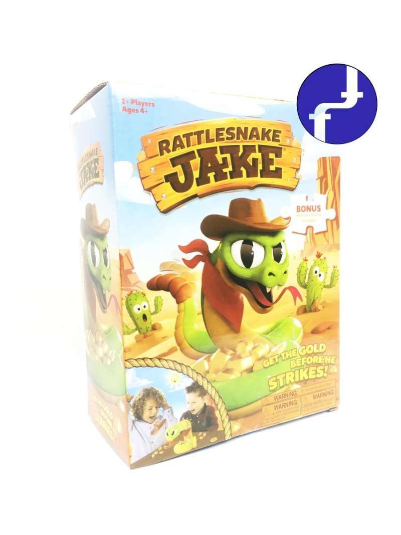 Jual Mainan Anak Rattlesnake Jake Snake Ular Prank Toys Emas Kaget Seru