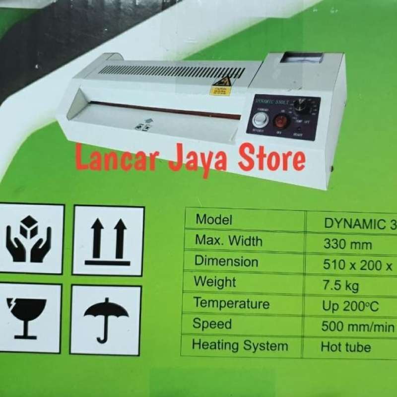 Promo Sale Mesin Laminating Dynamic 330Lt Ukuran A3 Terbaru Diskon 23
