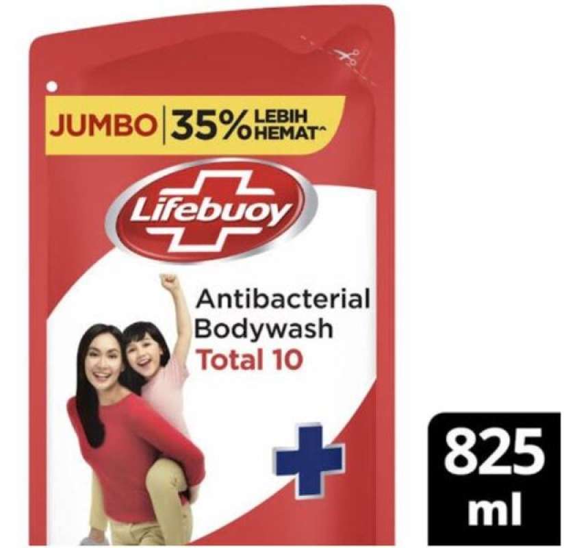 Jual Lifebuoy Body Wash Total 10 Anti Bacterial 825ml di Seller Berkah