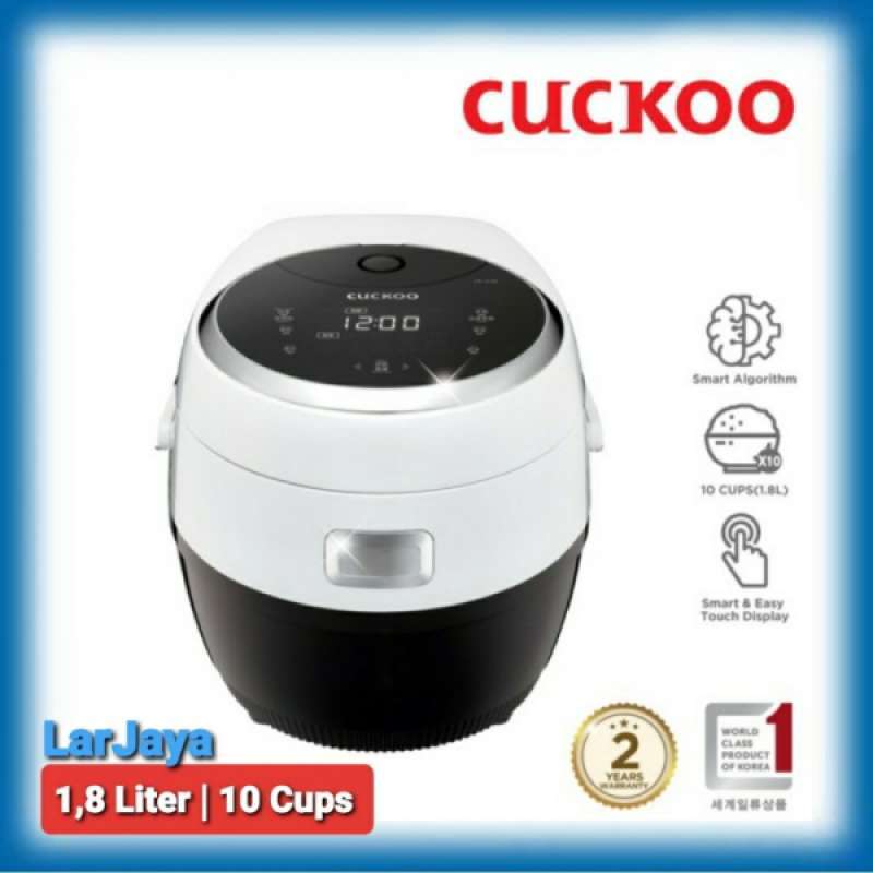Jual Rice Cooker Cuckoo Cr1020F.Bk ( BlackWhite ) 1,8 Liter/10 Cups