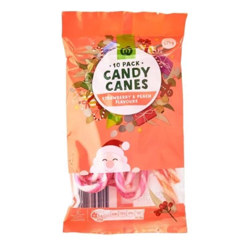 Jual Candy Canes Woolworths (Assorted) 10s di Seller Babakiwi Kab