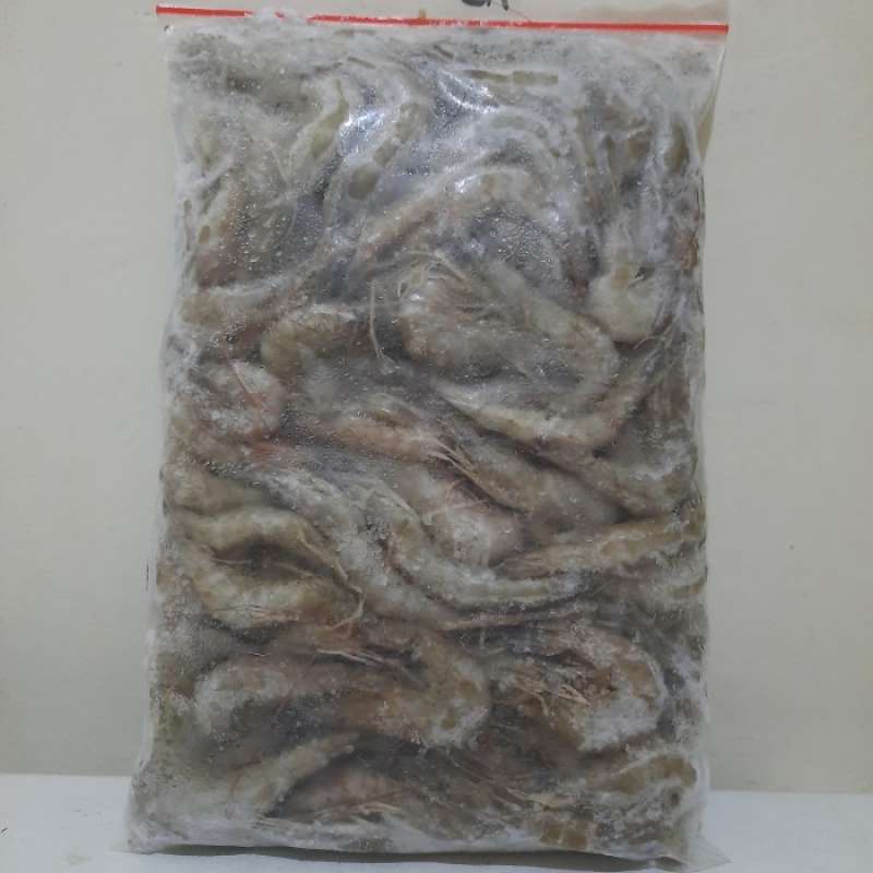 Jual Udang Api beku Besar pakan ikan hias predator umpan pancing per