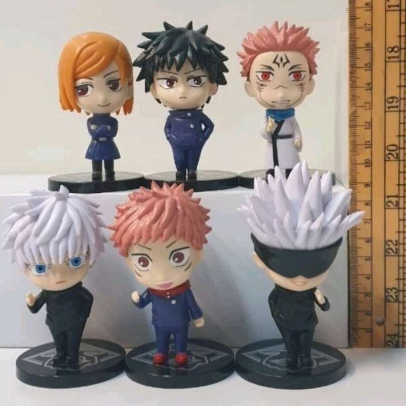 Jual jujutsu kaisen action figure set A 6pcs di Seller toko micho