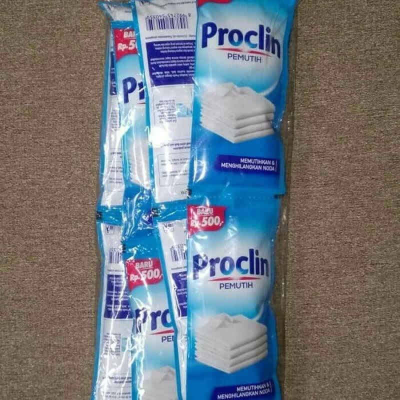 Jual Proclin Pemutih Pakaian [12 Sachet] Di Seller Toko Sembako Kudo ...