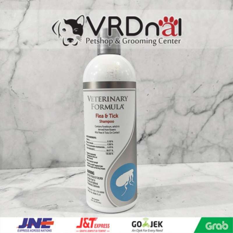 Jual Veterinary Formula Flea & Tick Shampoo 16Oz di Seller DENTA PET