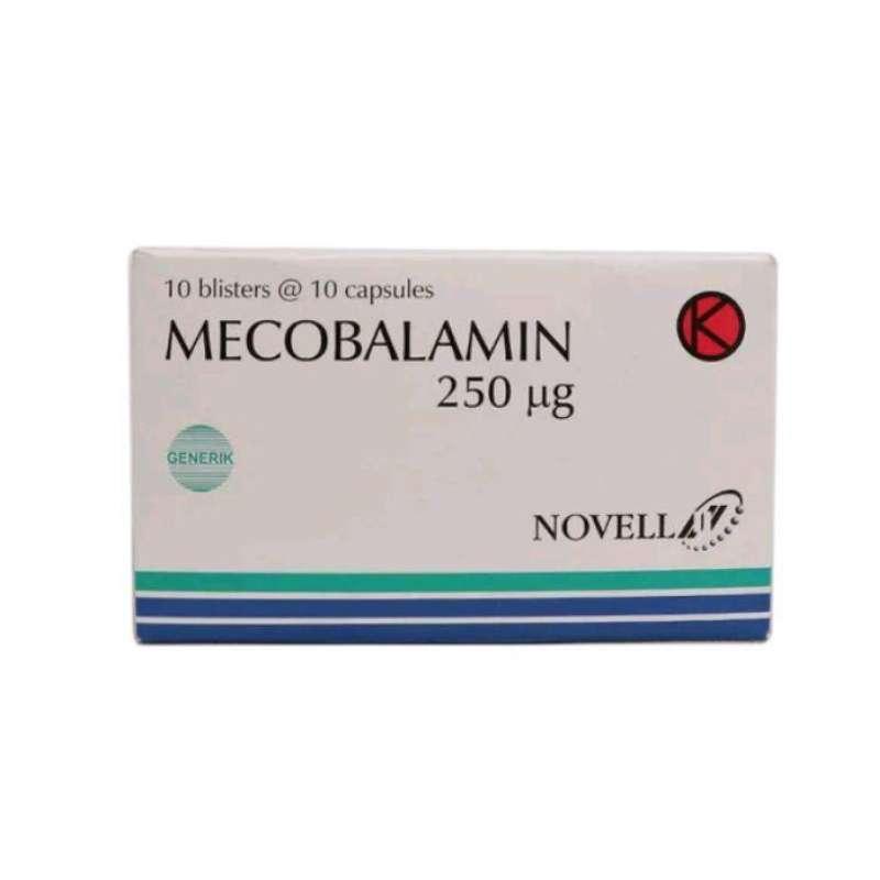Jual Novell Mecobalamin Obat [250 mg/ 100 kapsul] di Seller Sehat Shop