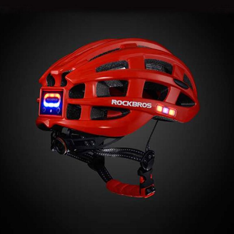 Jual Rockbros ZN1001 Light Cycling Bike Helmet with Headlight Helm