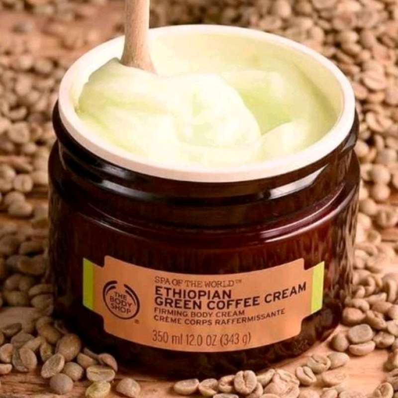 Jual The Body Shop Ethiopian Green Coffee Cream 350ml di Seller All in