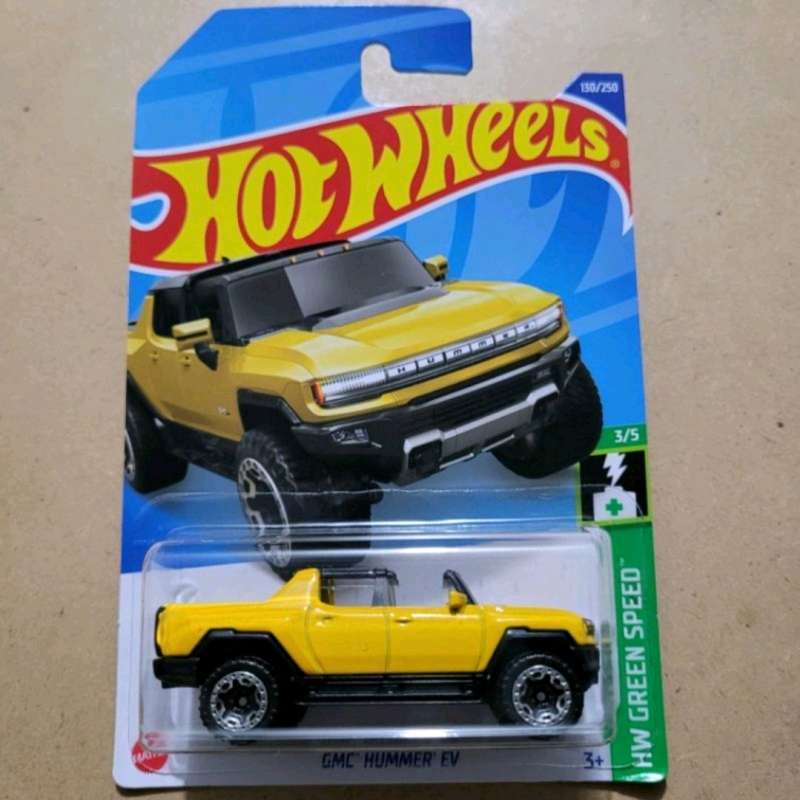 Jual HOT WHEELS GMC HUMMER EV / HW GREEN SPEED [ YELLOW ] di Seller