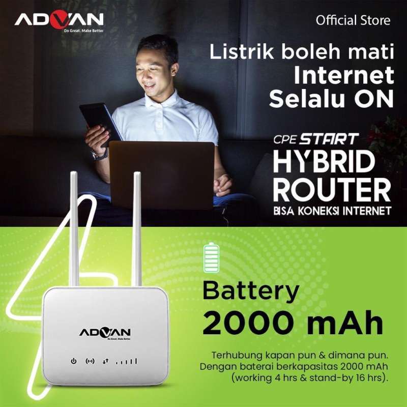 Promo Advan Cpe Modem Router Modem 4g Wifi Unlock All Operator / Advan ...