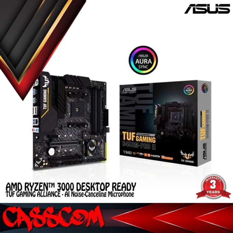 Jual Asus Tuf Gaming B450MPro Ii Motherboard Amd B450 Am4 Micro Atx