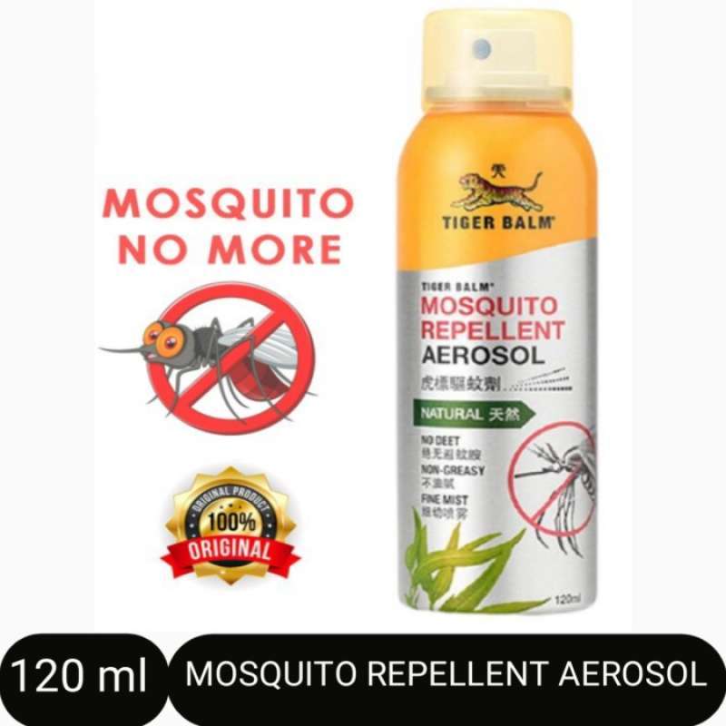 Jual Tiger Balm Mosquito Repellent Aerosol Spray 120 Ml Di Seller Kecup ...