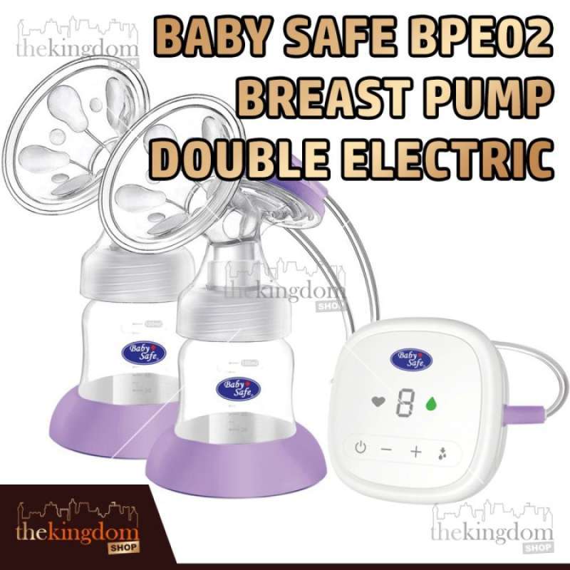 Promo Baby Safe BPE02 Breast Pump Double Electric Pompa ASI Elektrik Diskon 17 di Seller