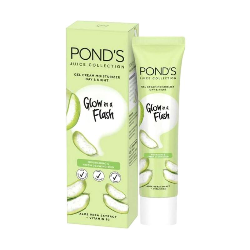 Jual POND'S Juice Collection Moisturizer Aloe Vera Cream [20 g] di
