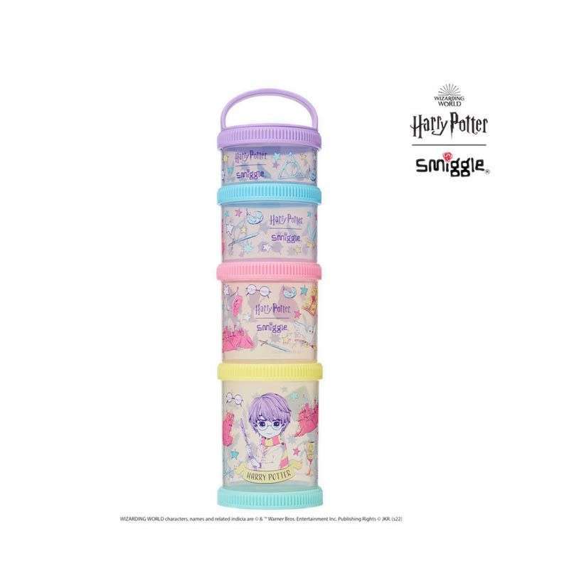Promo Smiggle Harry Potter Snack & Stack Containers IGL449855LIL