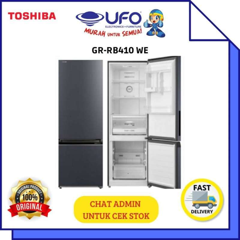 Jual Kulkas Toshiba 2 Pintu Freezer Bawah Original, Murah & Diskon