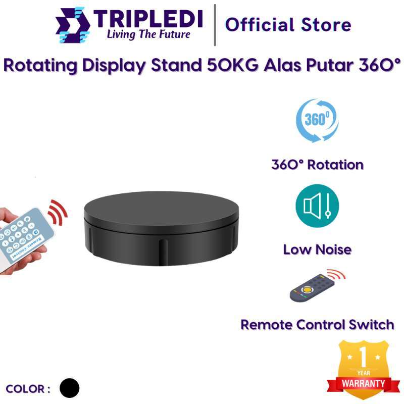 Jual TRIPLEDI Rotating Display Stand For Fotografi Video Product Online