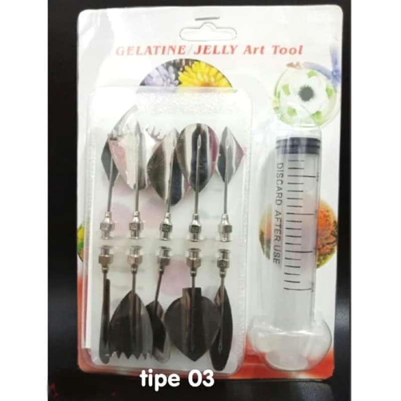 Jual Alat Penghias Gelatine Jelly Art Puding Art Tool suntikan T03z di