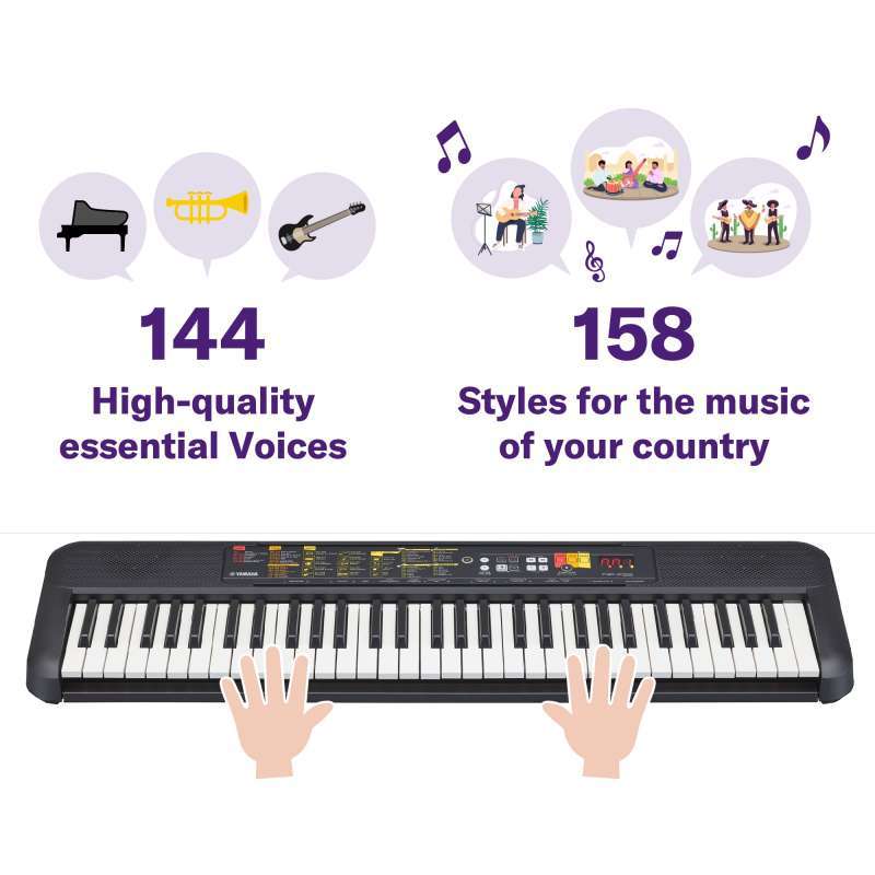 Promo Yamaha PSR F52 Portable Keyboard Diskon 5 di Seller Hana Music