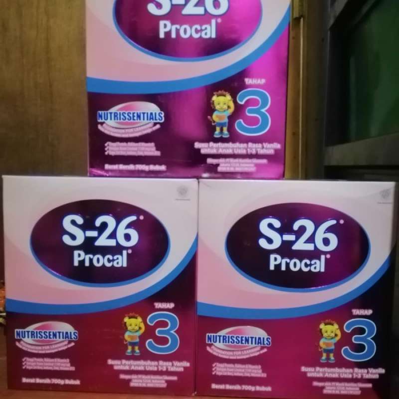 Jual S26 PROCAL TAHAP 3 VANILA BOX 700 g /SUSU FORMULA di Seller Kecup