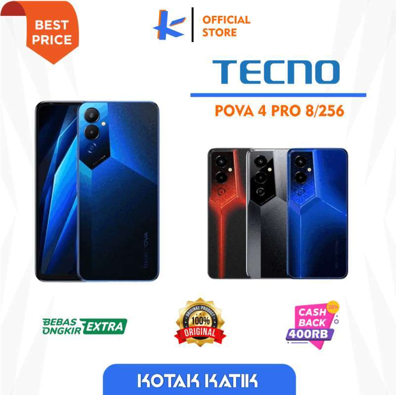 Jual TECNO POVA 4 PRO 8/128 GB RAM 8GB INTERNAL 128GB ORIGINAL ...