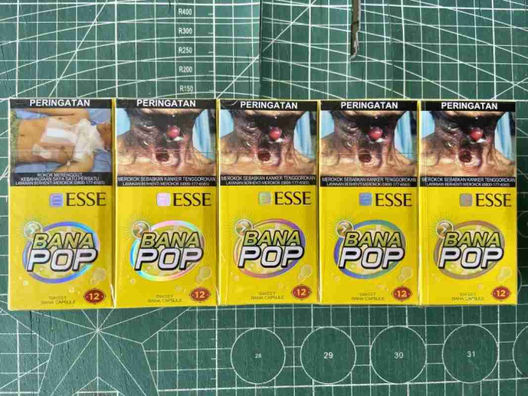 Jual Rokok ESSE BANA POP 12 Batang / SLOP / 10 Bungkus di Seller Anes ...
