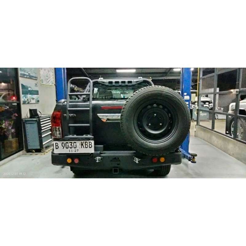 Jual Rearbar Forest With Tyre Hanger + Jerrycan Holder Without Ladder