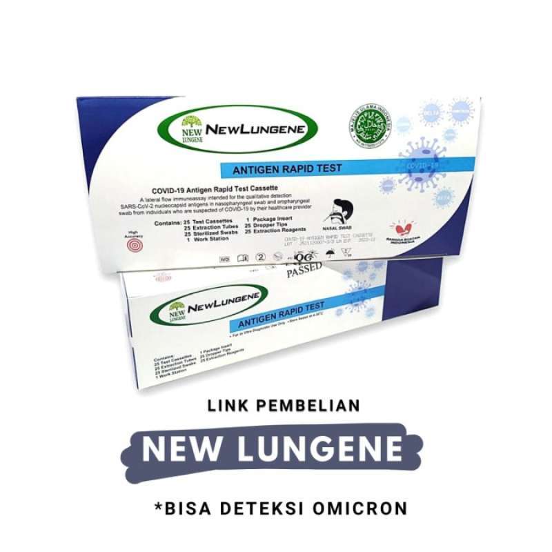 Promo Antigen New Lungene Akd Isi 25pcs Diskon 23 Di Seller Alat Medis Jakarta Cilandak Timur